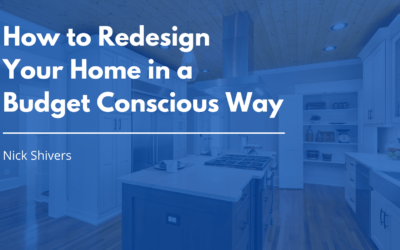 How to Redesign Your Home in a Budget Conscious Way